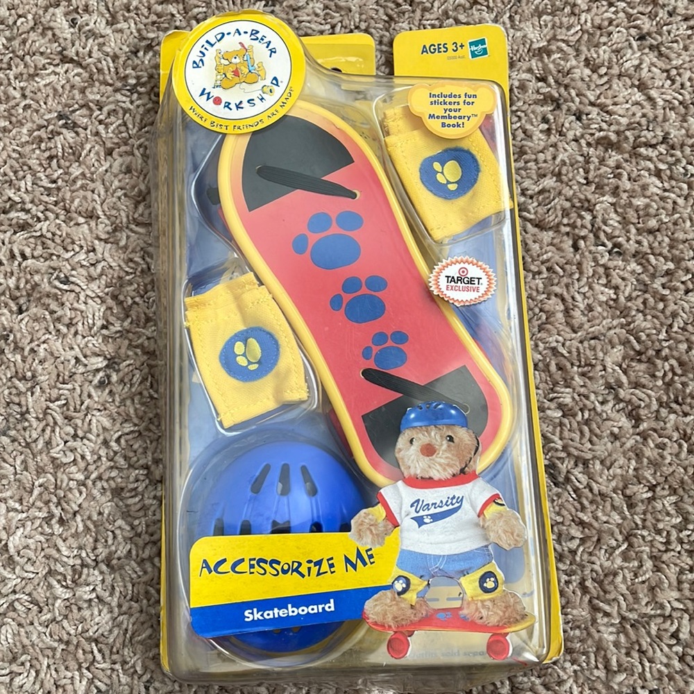 Build-a-Bear Workshop Accessories Accessorize Me Skateboard Target Exclusive New